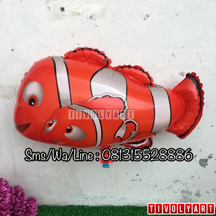 Balon Nemo / Balon Ikan Termurah