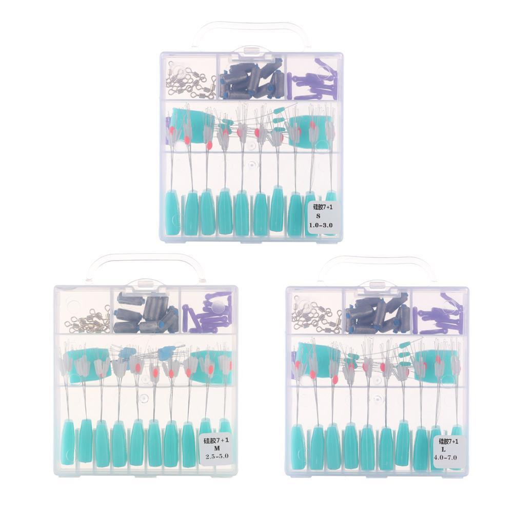 TOP Fishing Bobber Set Anti-Strand Line Stop Connector Terminal Stopper Buoys