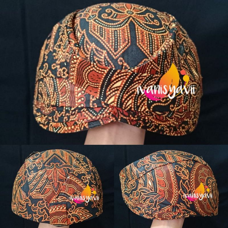 Blangkon SUNDA, Motif Batik / Motif Jarik