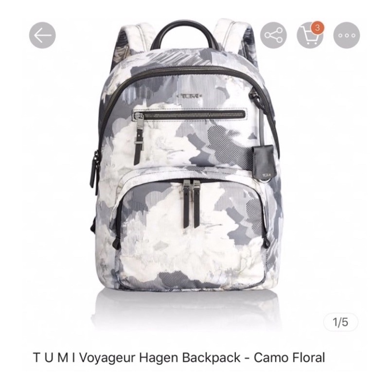 Tumi voyageur preloved backpack