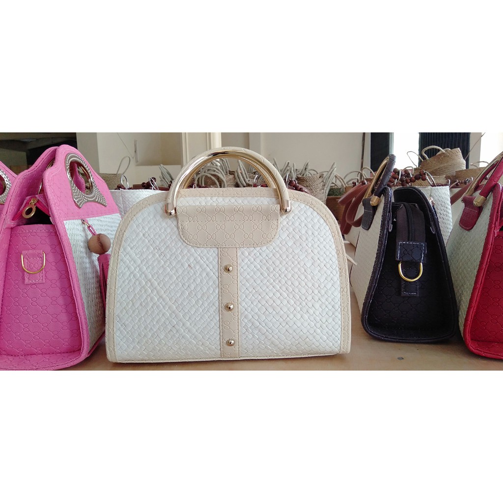 TAS ANYAMAN PANDAN POLOS // TAS RESMI // TAS UNIK