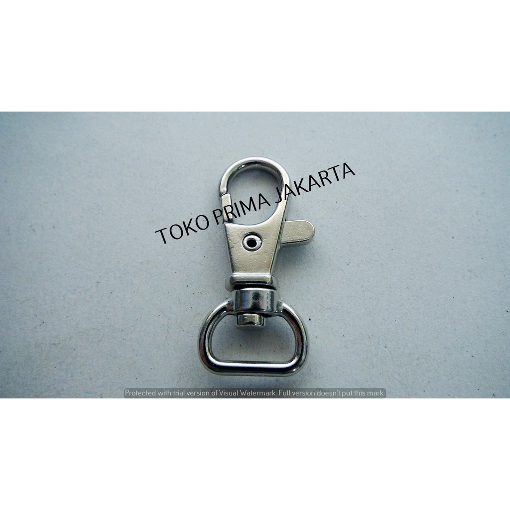 

AKSESORIS CANTELAN GANTUNGAN KOKOT KAITAN METAL BAG HOOK PENGAIT BESI 104-1/2" NKL
