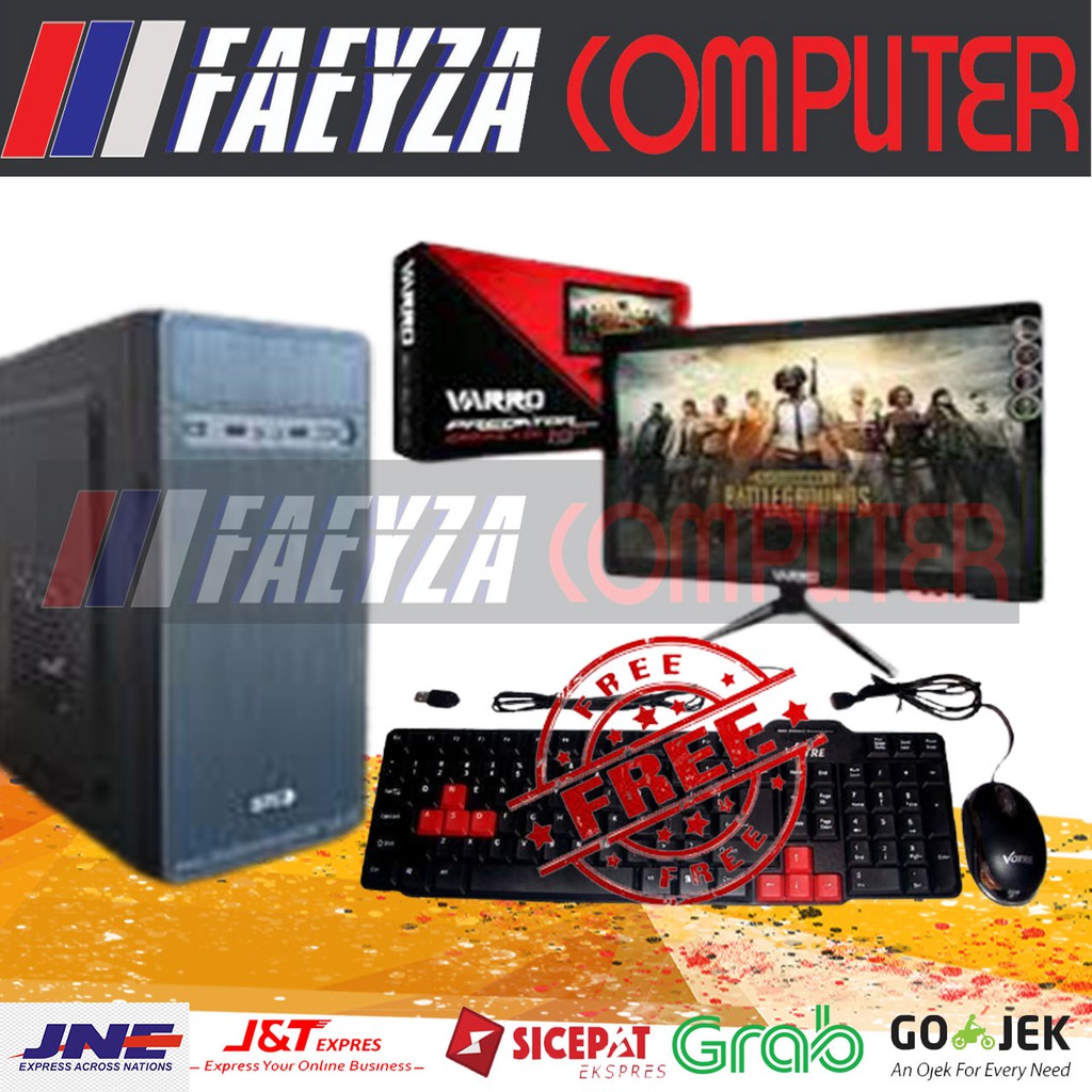 Komputer Hemat Lengkap Intel Core I3 540 Ram 4gb HDD 500gb LED 19&quot;