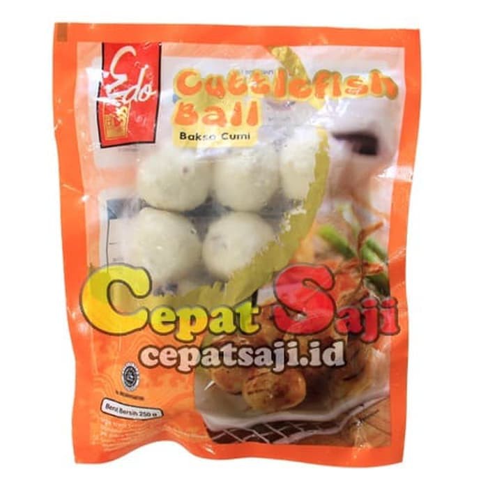 

Edo Seafood Cuttlefish Ball / Bakso Ikan Sotong 1 kg