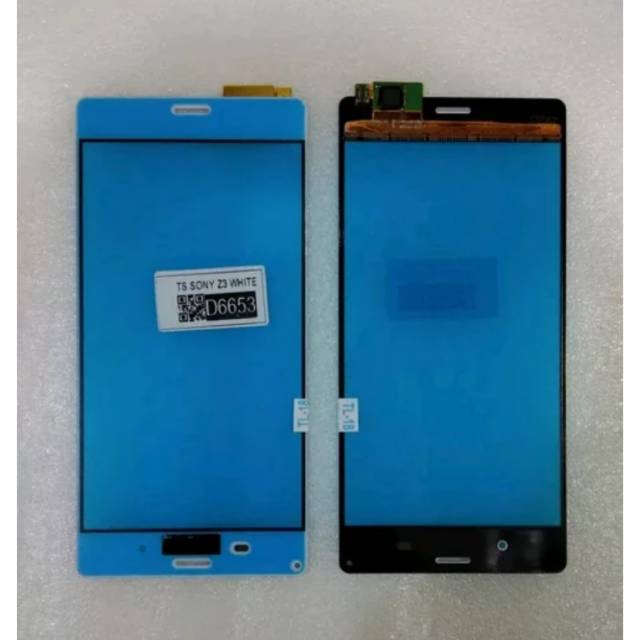 TOUCHSCREEN SONY D6653 5.2 BIG WHITE XPERIA Z3 BESAR TOUCH SCREEN KACA