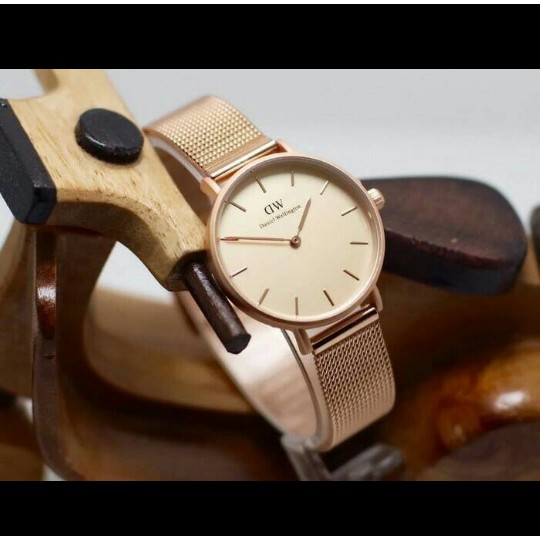 Jam Tangan Daniel Wellington Rantai Pasir DW | ROSE WHITE