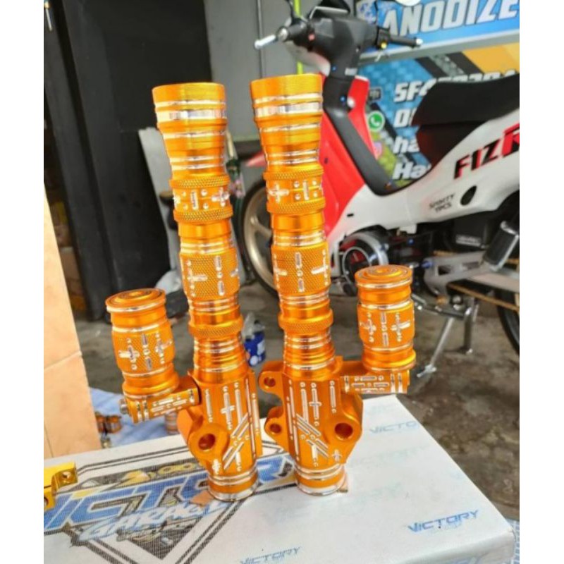 bottom sok depan custom bubut kartel gold for as 26