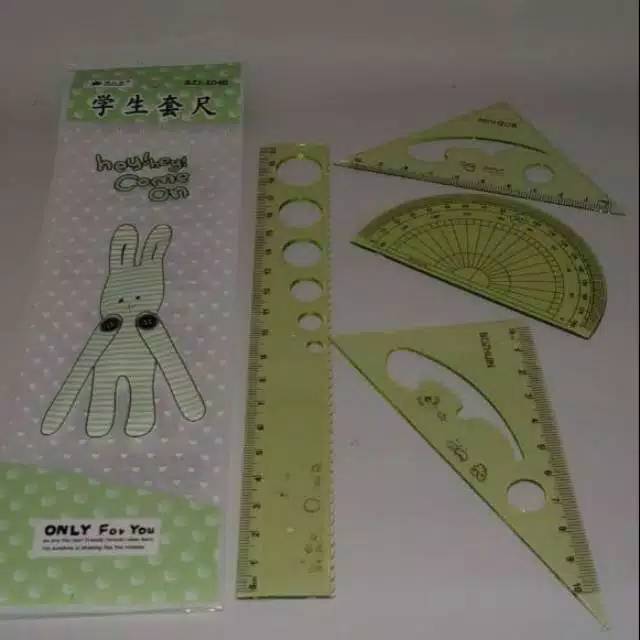 

Set Penggaris Funcy 4pc