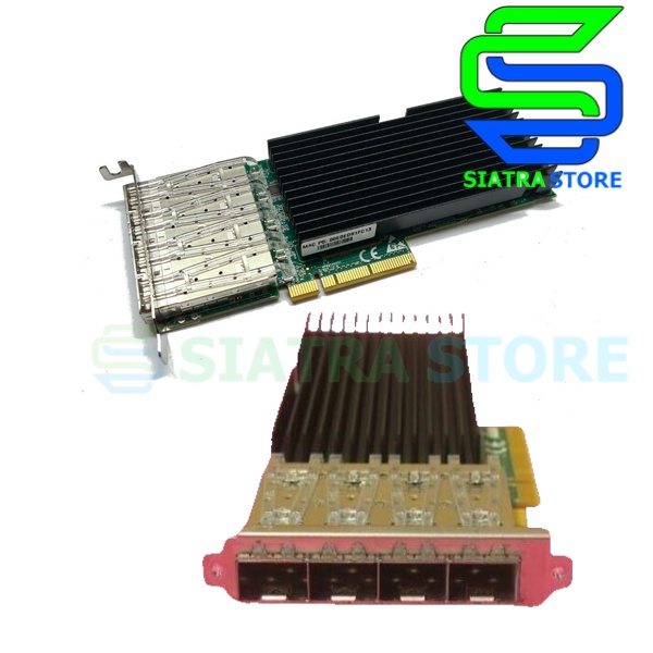 Intel PE310G4SPi9L-XR-CX3 Quad Port 10G SFP+ 4 Port SFP+ LAN CARD| DA4