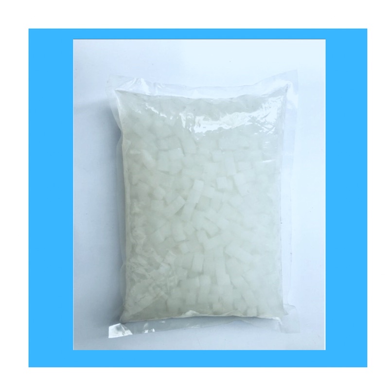 

Nata de coco kubus kecil 0.8 cm manis 1 kg (600g/1000g)