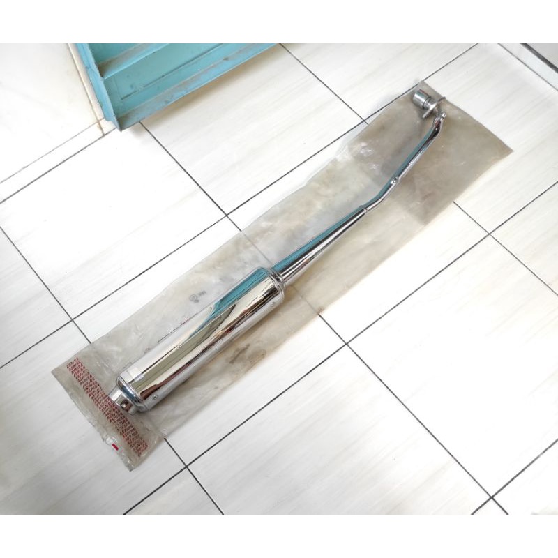 knalpot muffler yamaha vega vega R T105 old lama original aspira