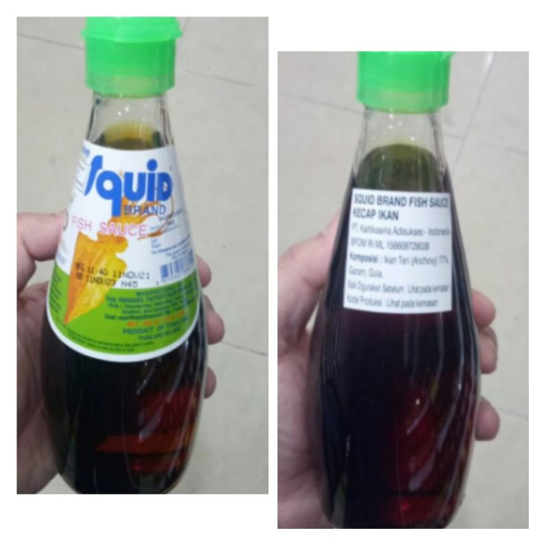 

Squid Brand Fish Sauce - kecap ikan 300ml