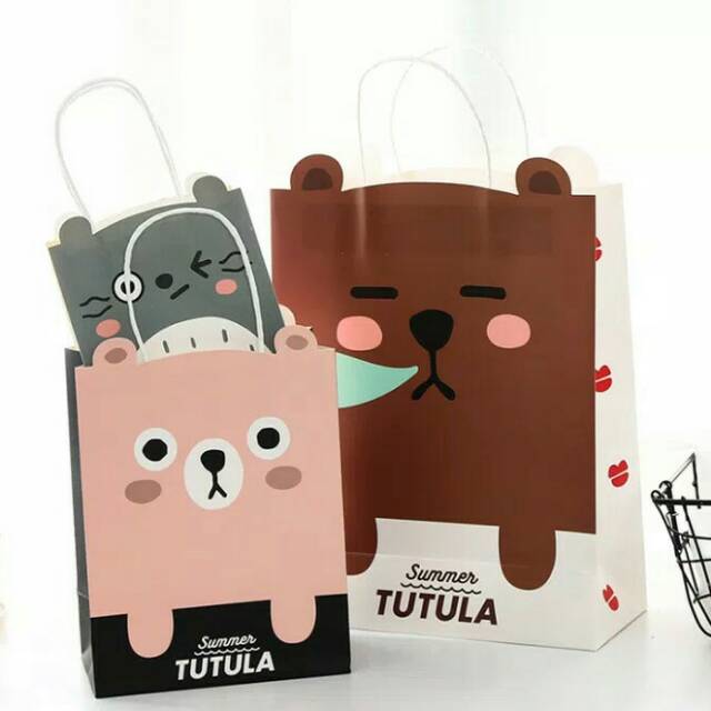 

Paper Bag / Kantong Kertas Summer Tutula Besar