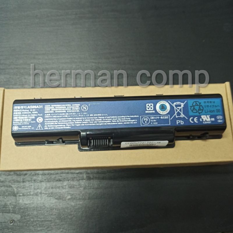 Original Baterai Acer eMachines D525 D725 D720 E525