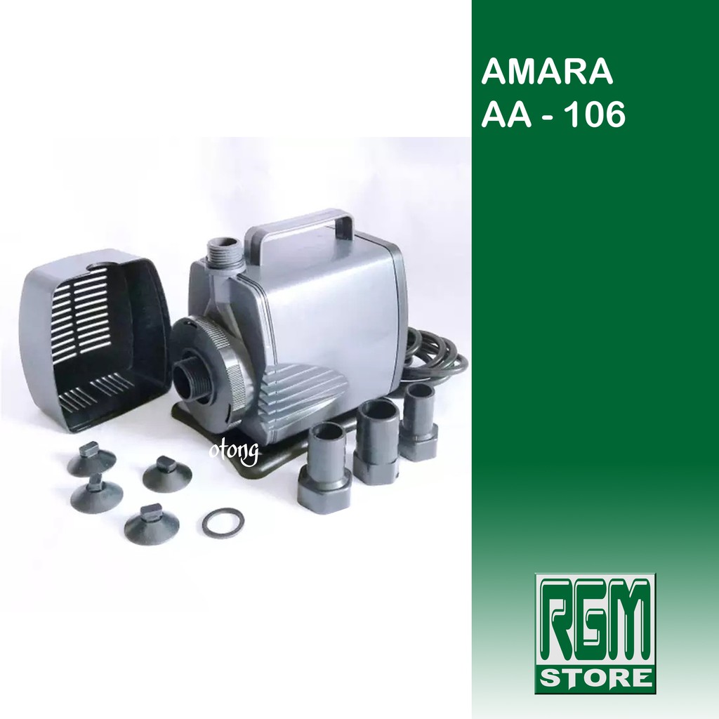 AMARA AA 106 aa106 mesin pompa air celup kolam hidroponik aquarium