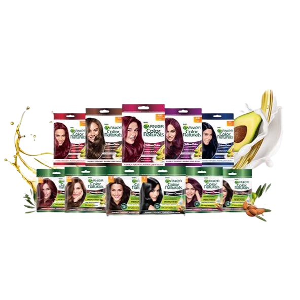 Garnier Color Natural Ultra Color / Express Cream - Semir Sachet - Pewarna Rambut