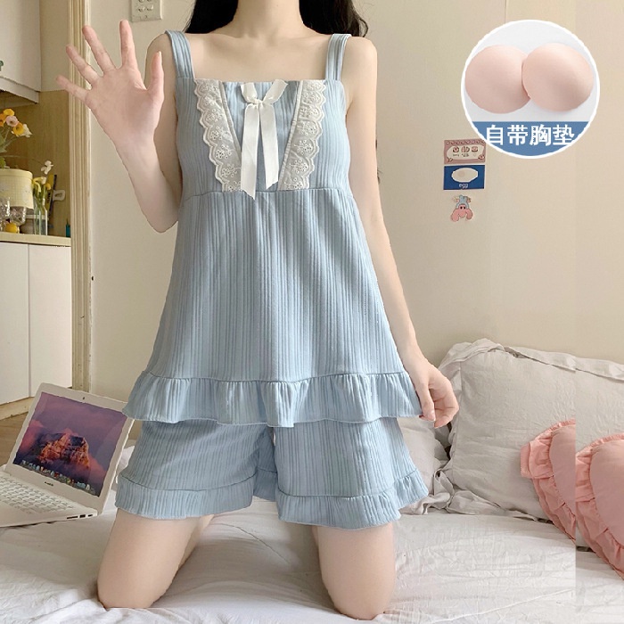 Baju Tidur Wanita Dewasa HP Model Tanktop Celana Pendek Import High Quality Sleepwear