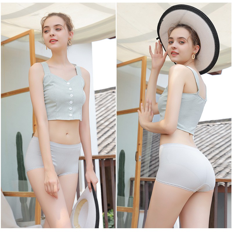 CD MEIZAI Celana Dalam Wanita Polos Bahan Modal CD Anti Selip nyaman dipakai