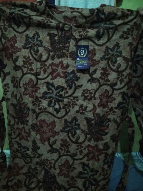 Gamis Batik Rempel Motif Terbaru