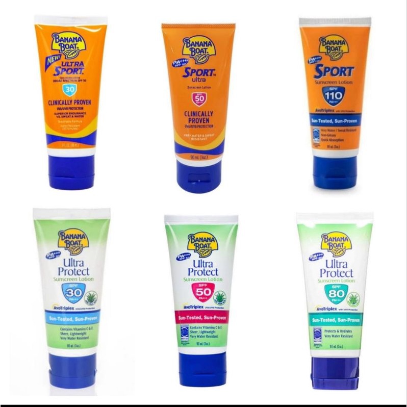 Jual BANANA BOAT SUNSCREEN LOTION 90ml Shopee Indonesia