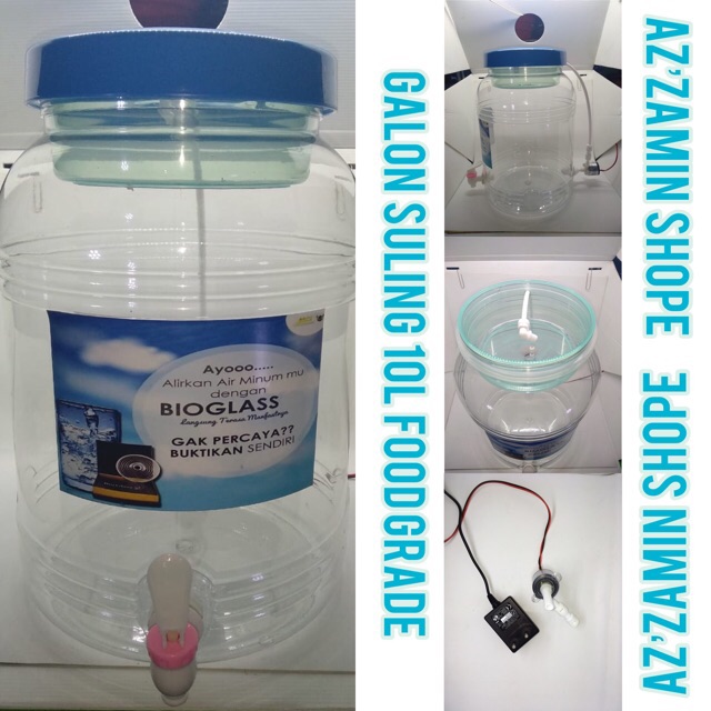 Galon bioglass mci galon suling bioglass mci dispenser bioglass mci