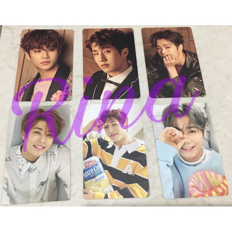 Photocard Official Astro MJ Jinjin Moonbin Season’s Greetings 2018