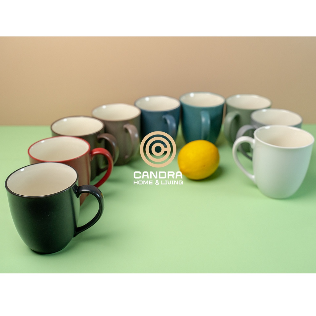 1 Pc Mug Keramik Two Tone Noritake