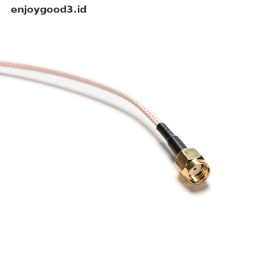 1pc Kabel RP.SMA male jack Ke female plug bulkhead crimp RG316 pigtail 30cm