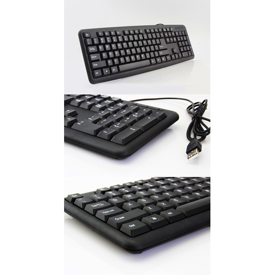 104tombol Keyboard Kabel Gaming Keyboard Ergonomis Kabel USB