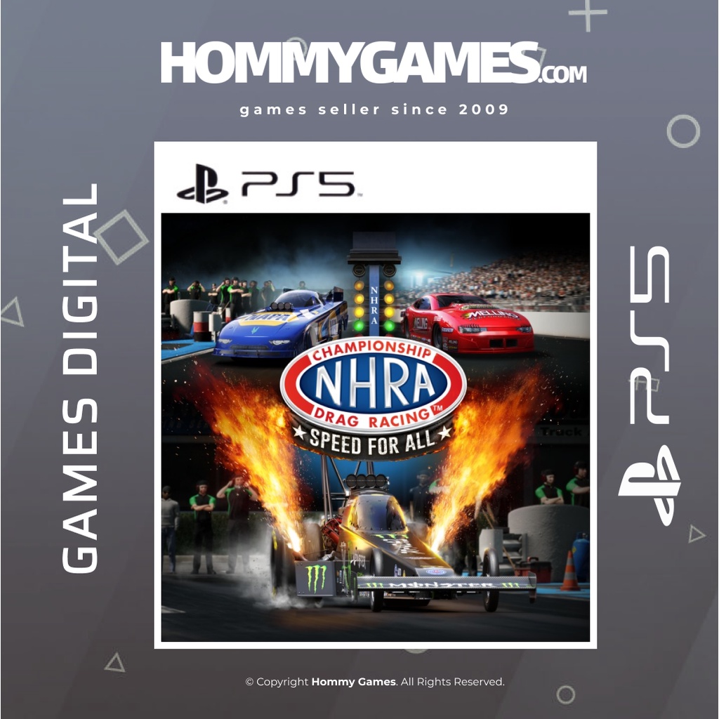 NHRA Championship Drag Racing: Speed For All PS5 &amp; PS4 Digital Games