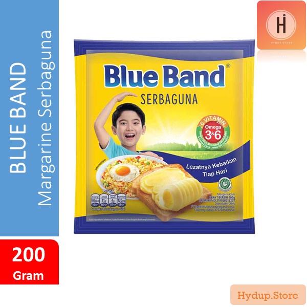 

Blue Band Serbaguna Margarin Krim 200 Gram