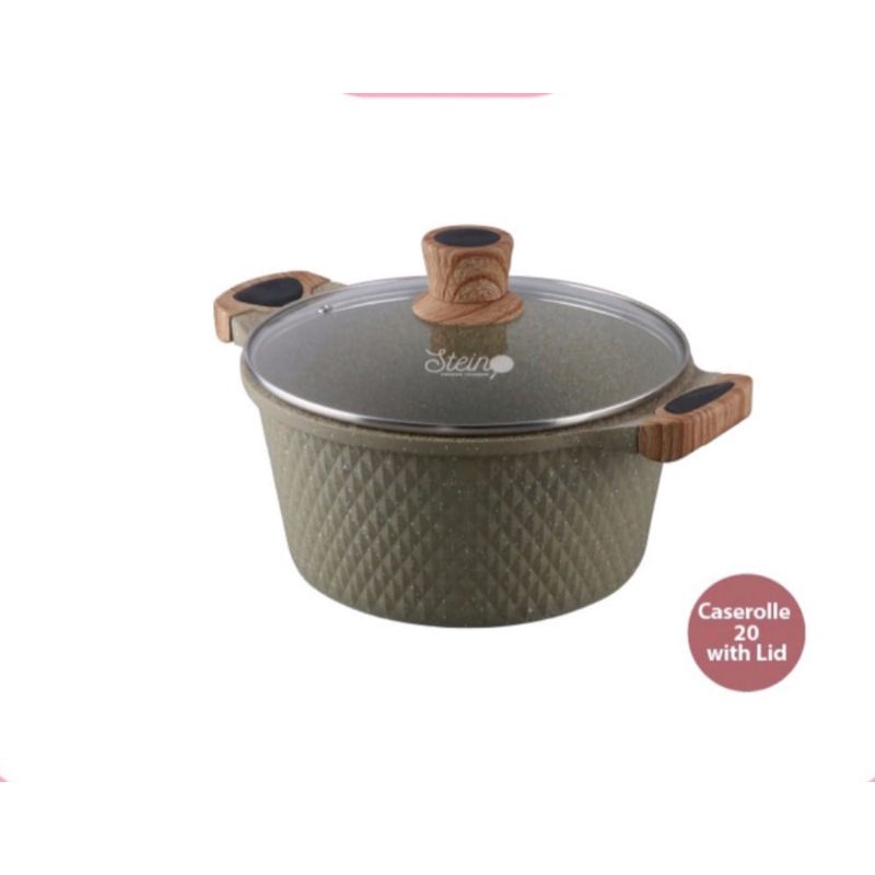 ECERAN DIAMOND STEIN COOKWARE frypan caserrol