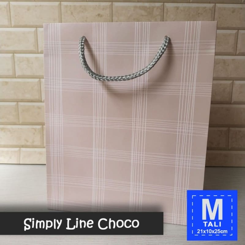 

Paper Bag Tali Motif / Tas Kertas Kado / Tas Ultah - M CASUAL