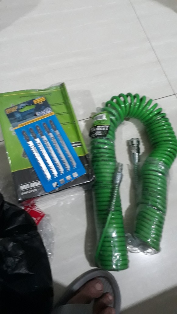 Tekiro Selang Angin 12 M Kompresor 5 X 8 Mm Recoil Hose