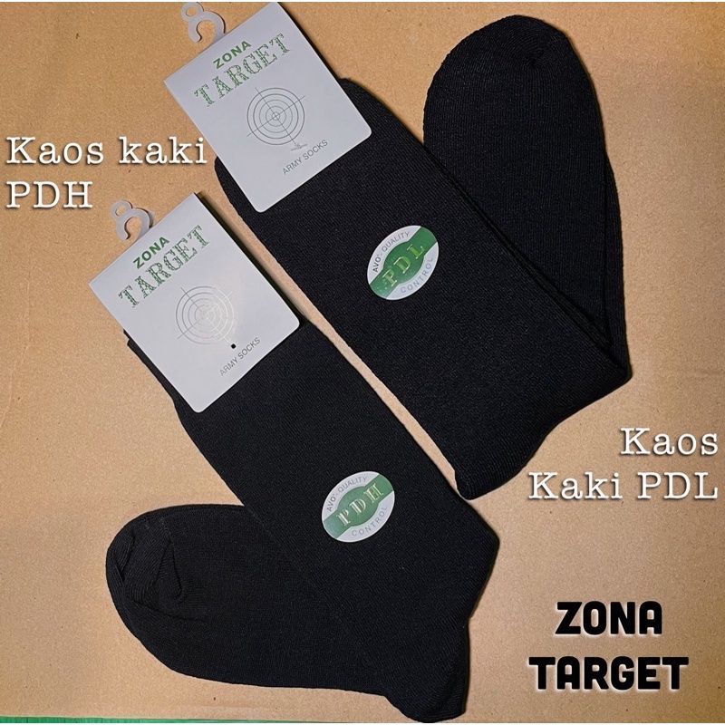 kaos kaki Satpam tebal target pdl panjang/loreng/hijau/hitam