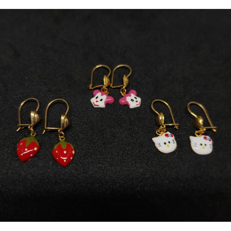 Anting Emas Muda 0,5 Gram Murah