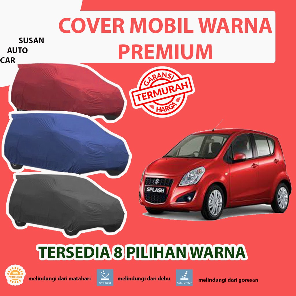 PREMIUM Cover Mobil Splasa / Sarung Mobil Splasa / Selimut Mobil Splasa / Mantel Mobil Splasa Warna