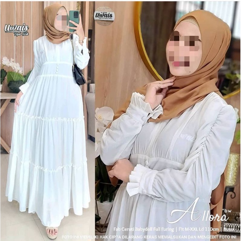 Allora Gamis Uwais Original (Full Furing)