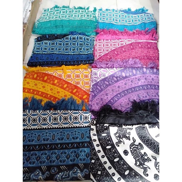 Sarung Pantai Mandala Motif/ Kain Sarung Pantai Mandala 140x110