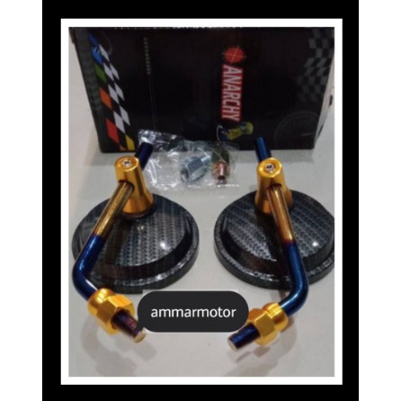 Spion Bulat Kecil Carbon /Spion Bulat murah /Spion aksesoris /Spion murah