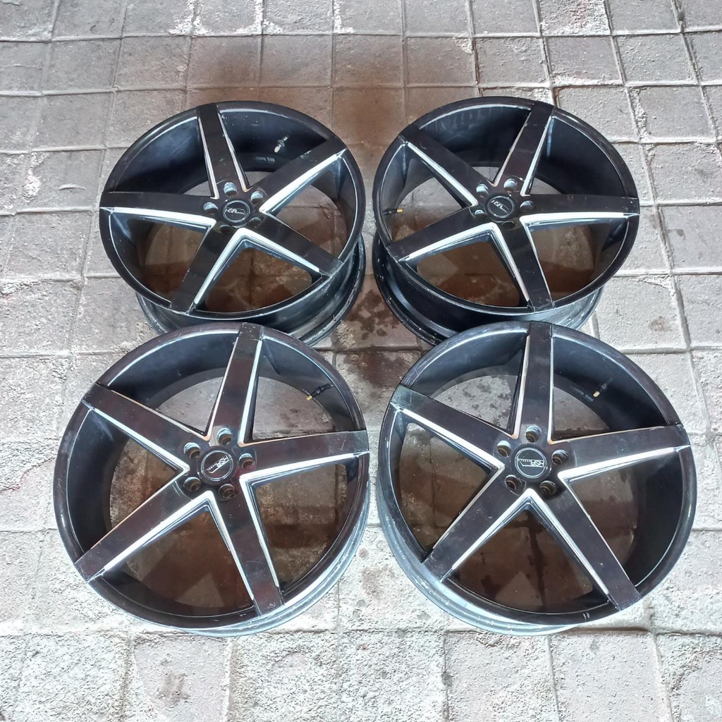 Velg Mobil Bekas Palang 5 BOST R22 Hole 5X114,3 Untuk Mobil Mazda cx5 Hrv Crv Grtais Kirim RING 22