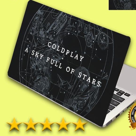 Garskin Laptop Coldplay Skin Laptop Stiker Laptop