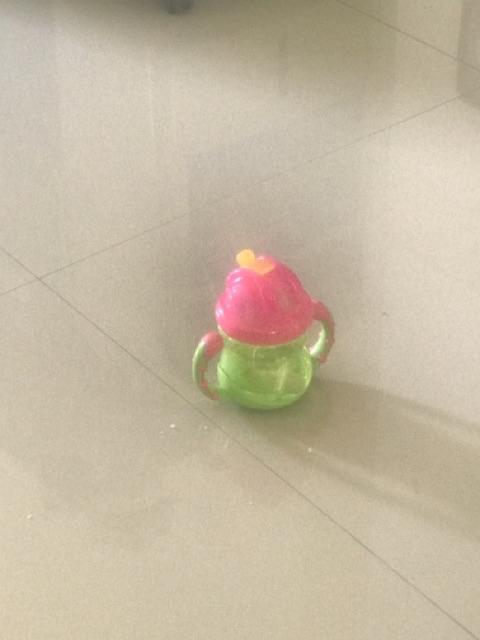 Bosu171 Botol Sedotan Nuby Grip Flip N Sip Twin Handlecup 240ml Straw 10254 Weight Straw