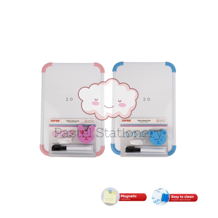 

Papan Tulis Putih Whiteboard Set Joyko WBS-160CO