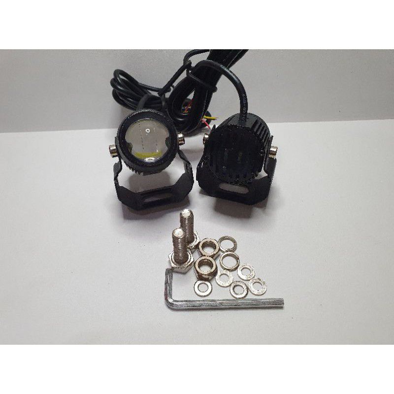 Lampu Motor/Mobil Laser gun 2 warna Putih kuning Kualitas grade A Super Terang Termurah-2