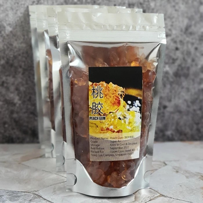 

Peach Gum Premium Super Grade A (Tao Jiao) 250gram