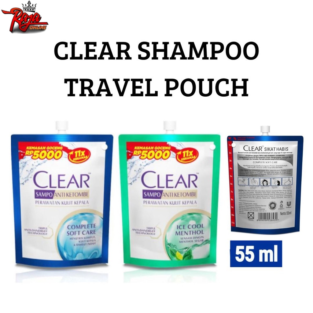 SLC5 - Clear Shampoo Anti Ketombe 55ml