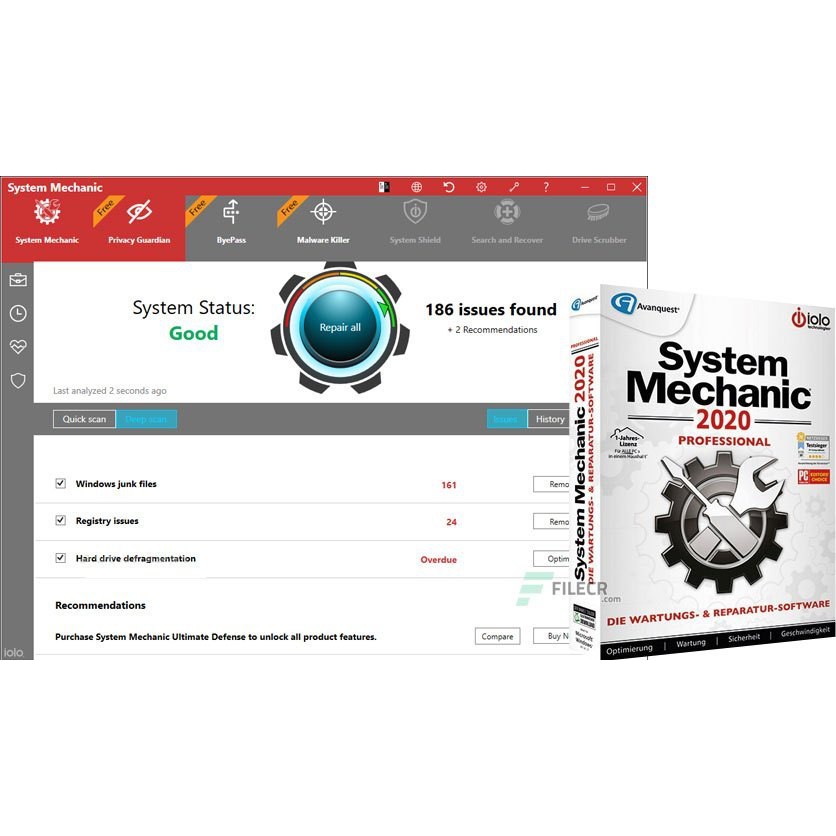 [FULL VERSION] System Mechanic Pro 20 - GARANSI AKTIVASI