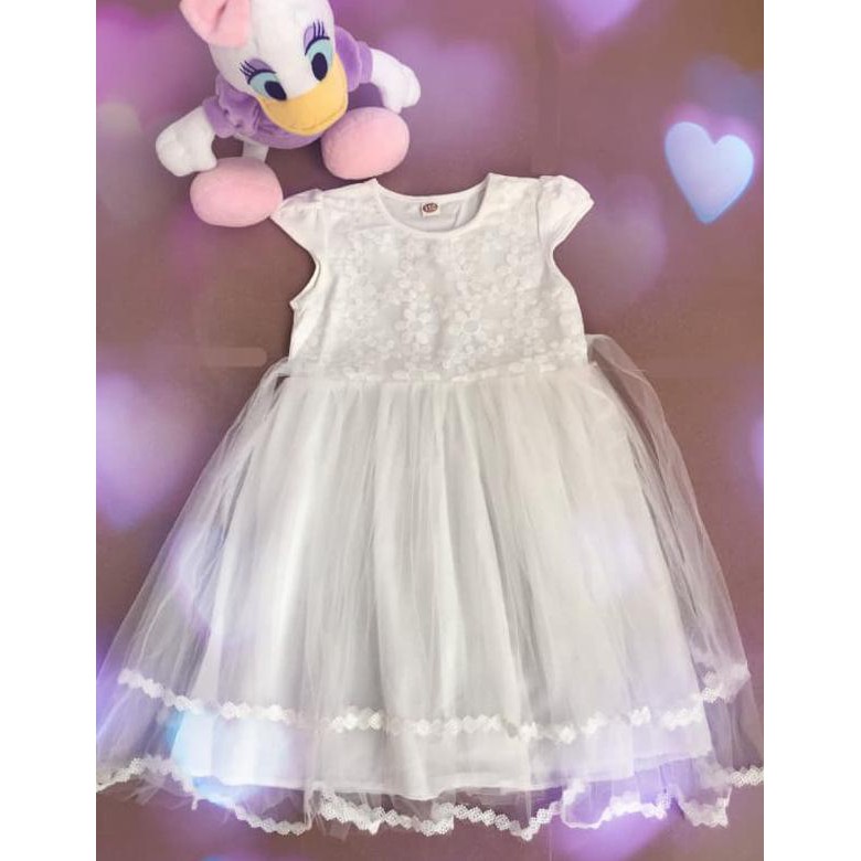 Dress pesta anak perempuan/Gaun party anak -Hadiah ulang tahun - 3-4 tahun