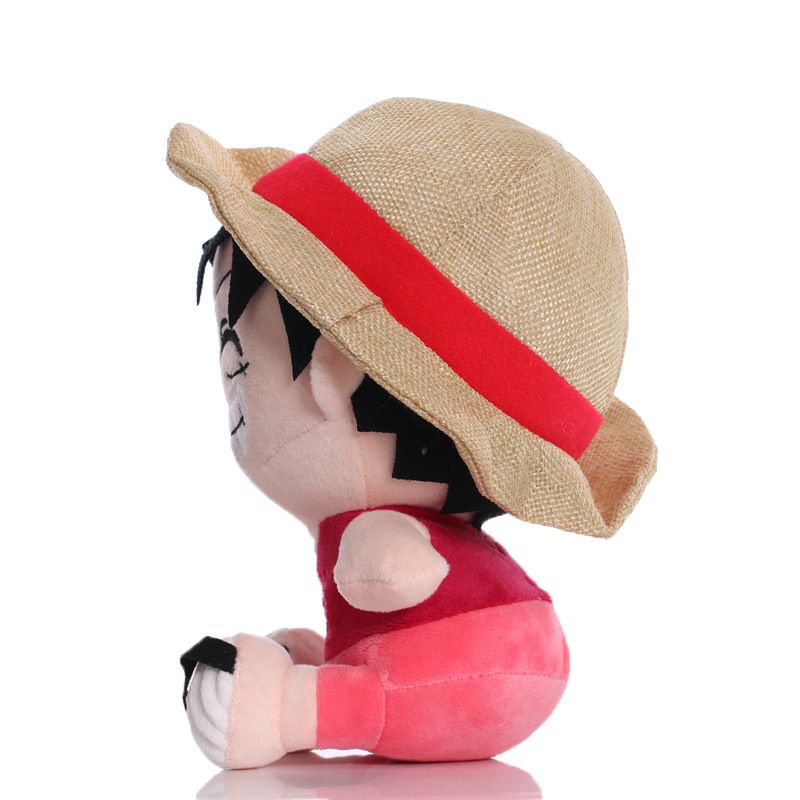 Kawaii One Piece Plush Toys Stuffed Chopper Cartoon Lovely Toy 25Cm Luffy Chopper Sabo Plush Dolls Cute Peluche Gift for Boy Kid